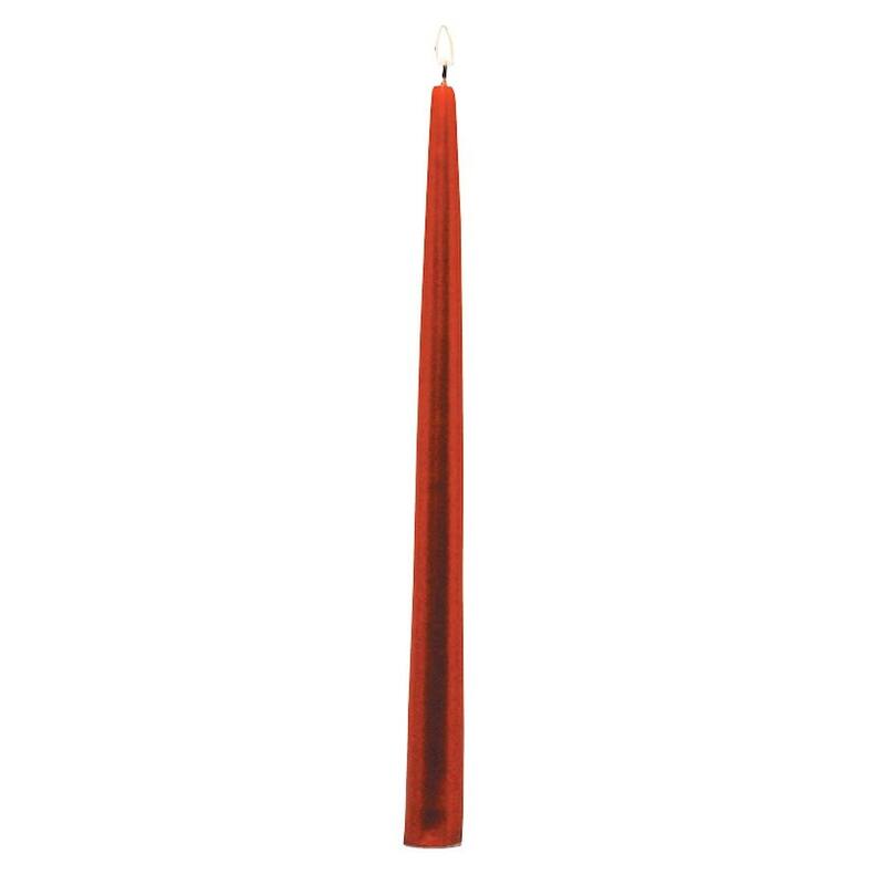 Metallic Red Taper Candles (Set of 12) Bed Bath & Beyond 36879734