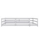 preview thumbnail 9 of 10, Grey Floor Bed with Fence,Wood Kids Bed,Full Size