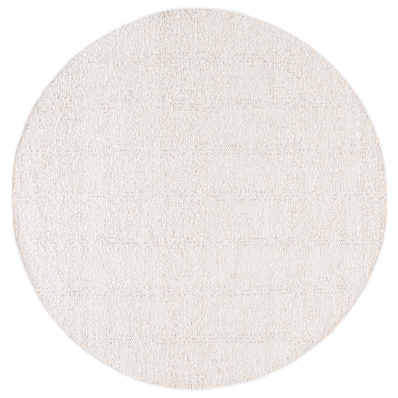 SAFAVIEH Handmade Manhattan Dorina Contemporary Wool Rug - Ivory - 6' Round