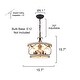 preview thumbnail 17 of 15, Bella Depot 5-Light Rustic Cage Wood Chandelier Dimmable Lighting, Adjustable Farmhouse Pendant Light - 15.7inch