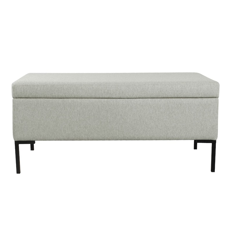 HomePop Storage Bench with Metal Legs