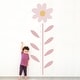 preview thumbnail 3 of 3, Lambs & Ivy Daisy Dreams Flower Growth Chart Wall Decals/Stickers