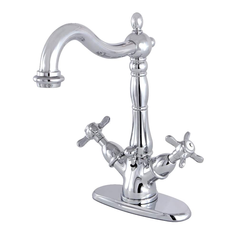 Kingston Brass Essex Centerset Bathroom Faucet - Includes Metal Pop-Up
