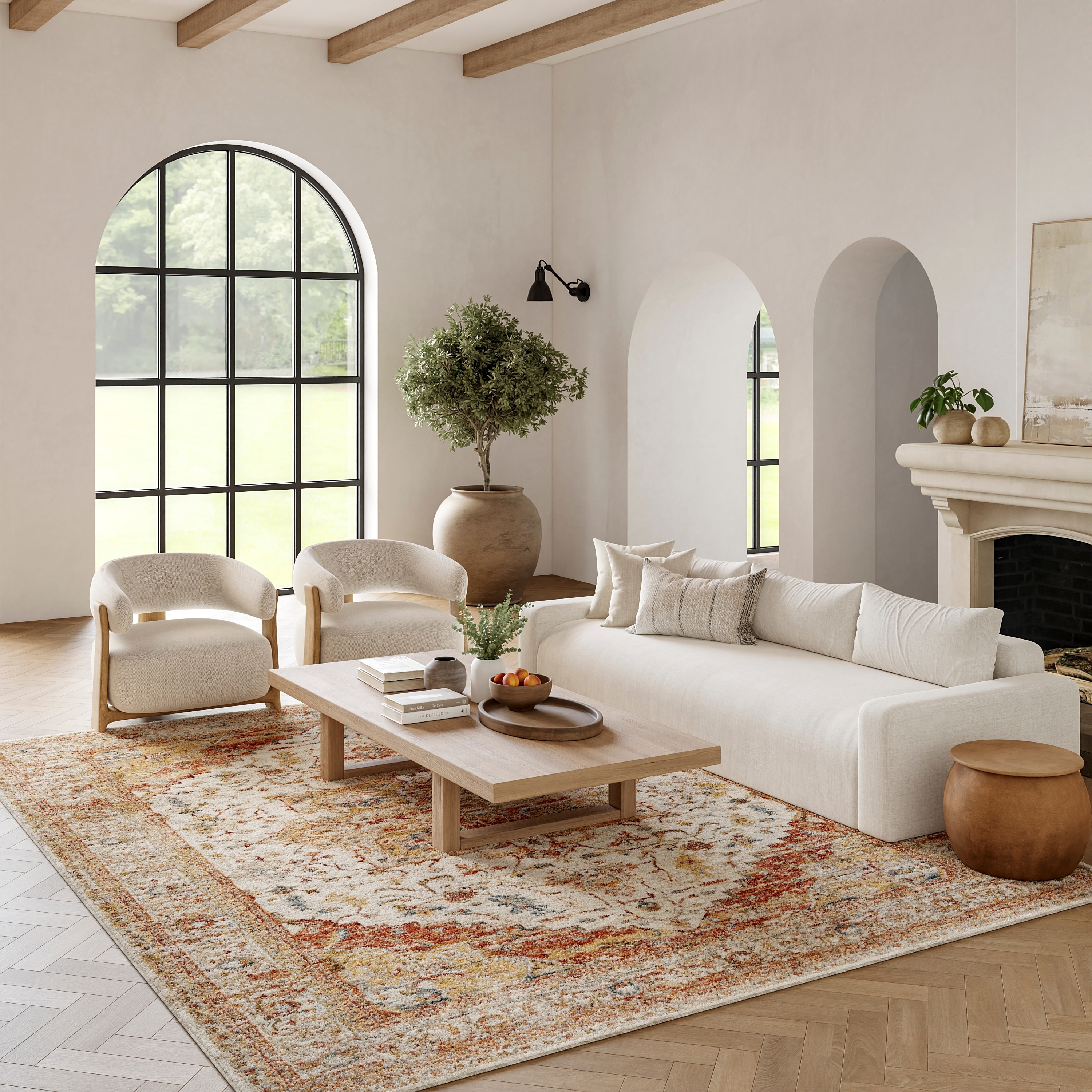 Nourison Petra Indoor only Persian Area Rug