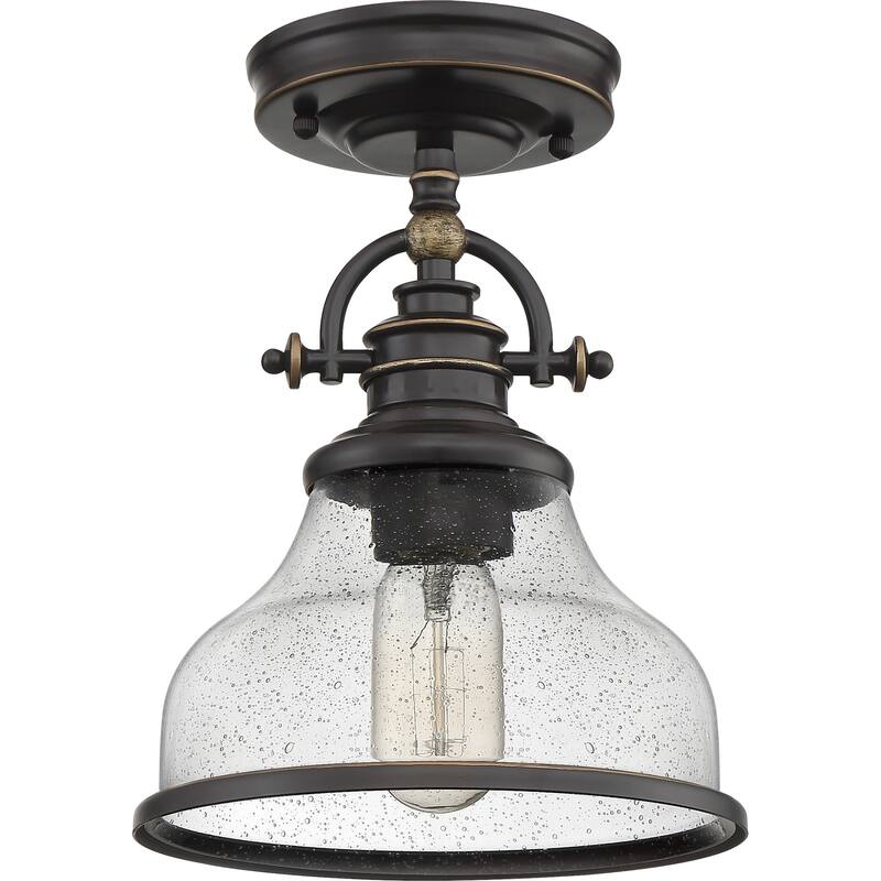 Bellevue Hamblen 8" Wide Semi-Flush Ceiling Fixture