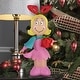 preview thumbnail 2 of 2, Gemmy Airdorable Cindy Lou Who Inflatable 22 in. Inflatable