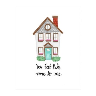 Home Illustrations Family Love Quotes Sayings Art Print/Poster - Bed ...