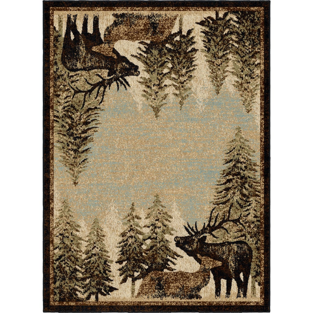 Mayberry Lodge King Timberland Lodge Area Rug