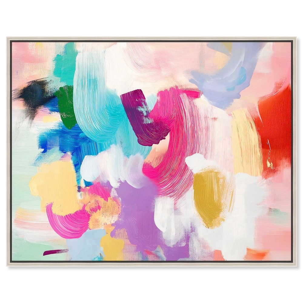 Pigment Play II Canvas by Art Remedy