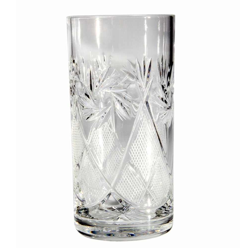 Neman Crystal 5 Oz. Lead Crystal Wine Glass. Set of 6