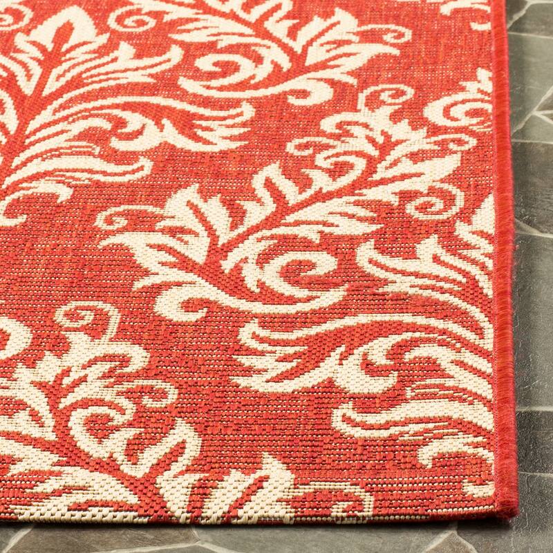 SAFAVIEH Courtyard Moshka Indoor/ Outdoor Waterproof Patio Backyard Rug