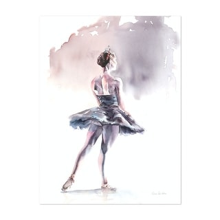 Ballet I Illustration Dancing Figurative Watercolor Art Print/Poster ...
