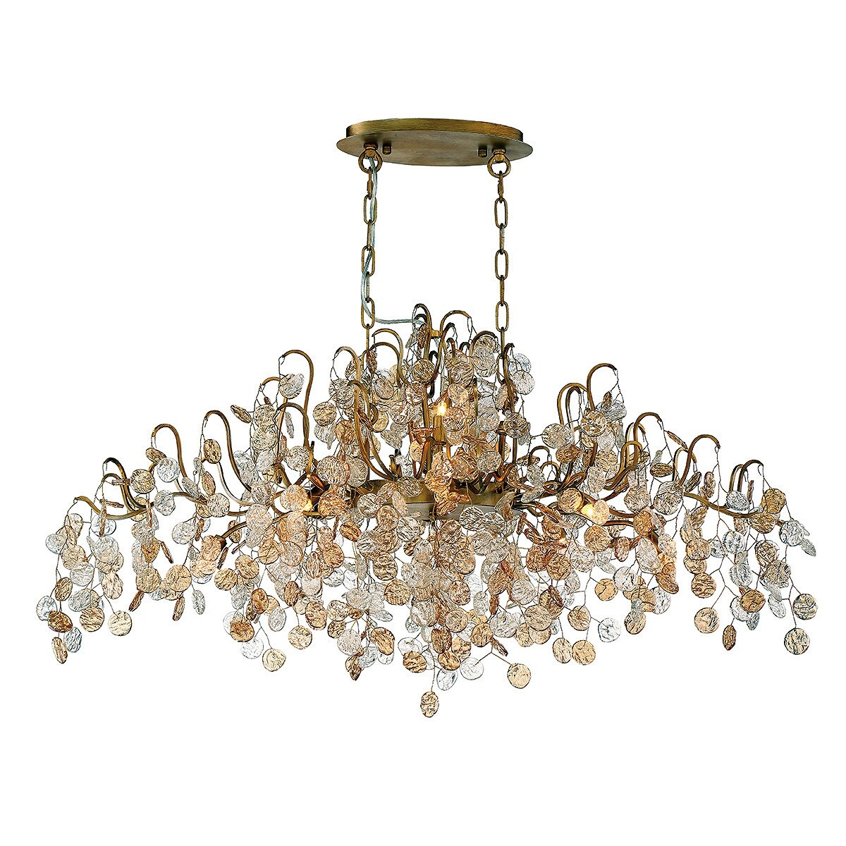 Eurofase Lighting 29061 Campobasso 10 Light Chandelier with