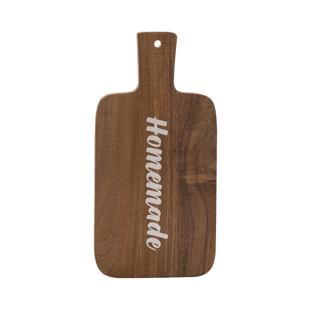 Transpac Resin 7 in. Brown Everyday Serving Boards
