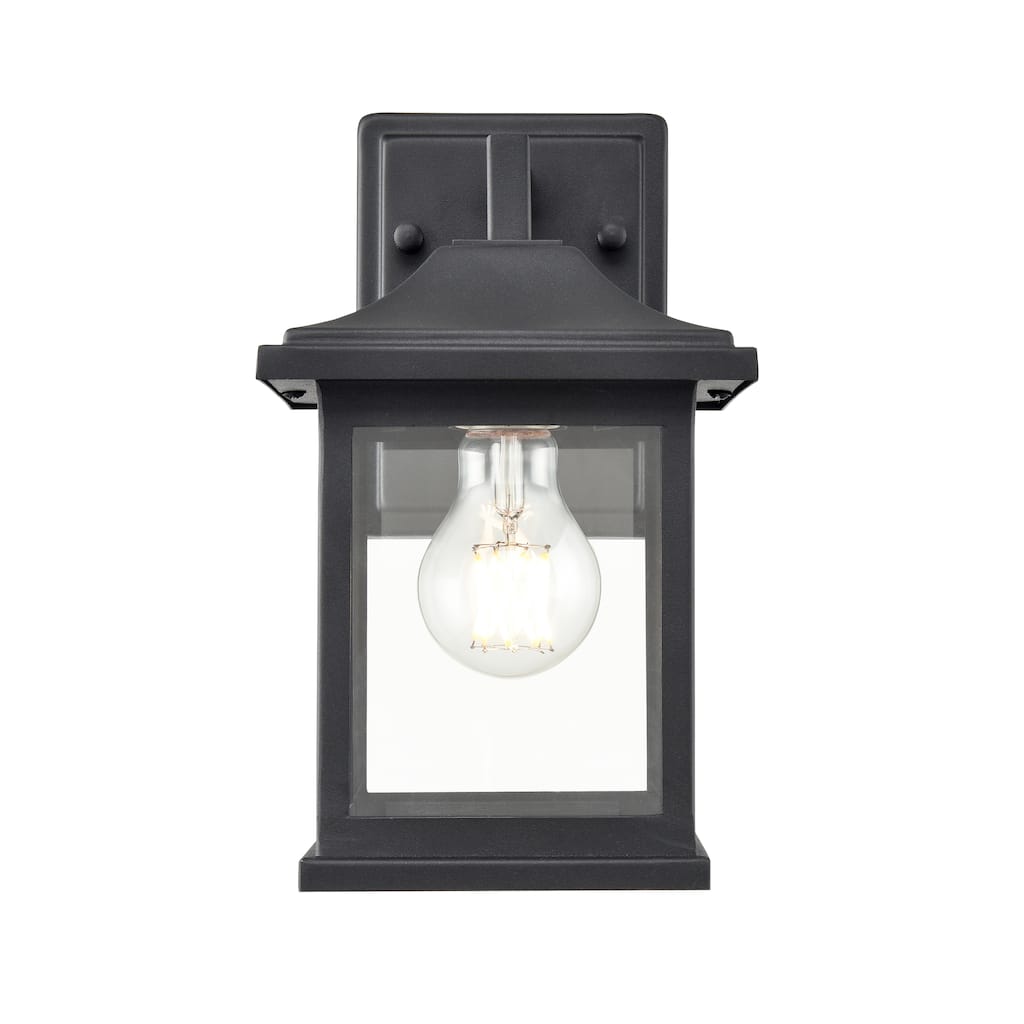 Millennium Lighting 1 Light Outdoor Wall Sconce in Textured Black