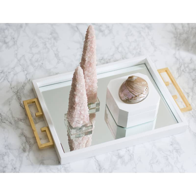 Avondale Tray, White