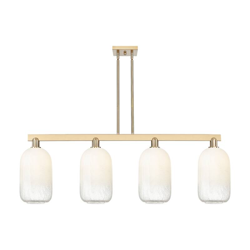 Innovations Lighting Urban Downtown - Brookhaven Cloche - 4 Light 48" Stem Hung Island Light