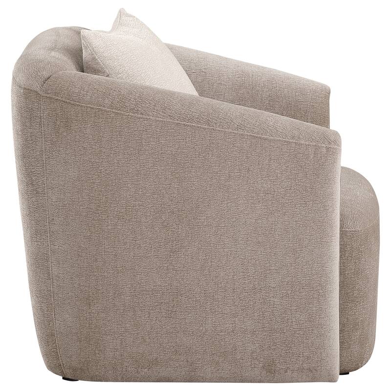 Townsend Chenille Upholstered Sofa Set Latte