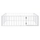 preview thumbnail 7 of 9, Full Metal Floor Bed Frame with Rails, Montessori Floor Bed with Fence and Door, for Kids Girls Boys, White