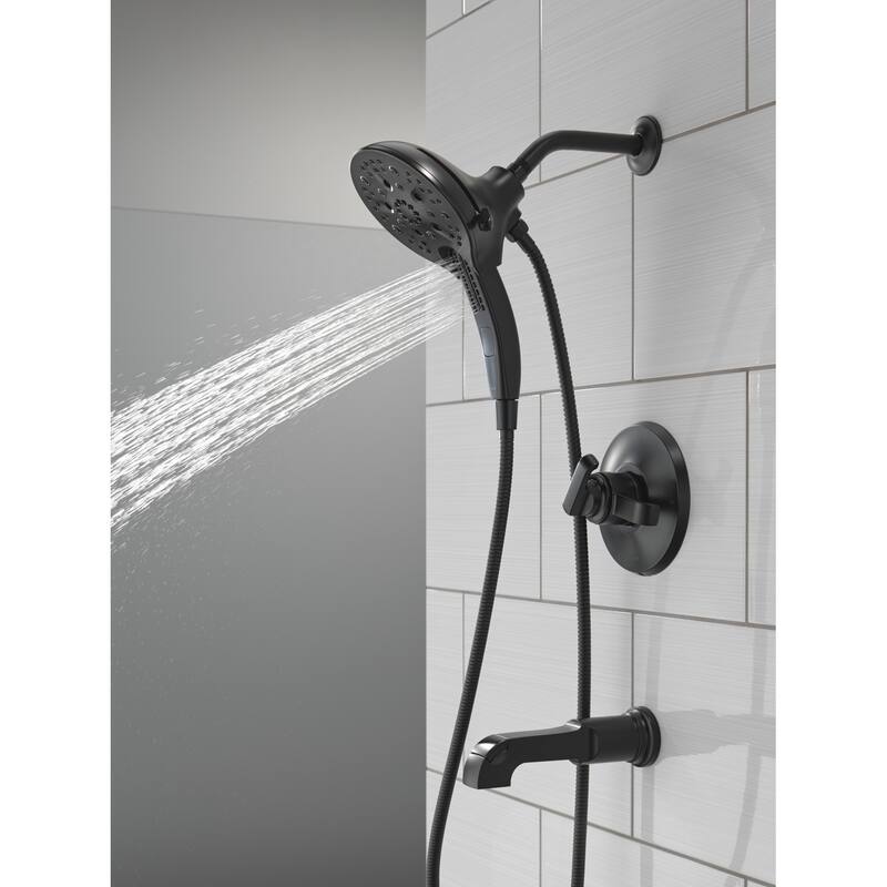 Delta T17489 Tetra Monitor 17 Series Tub and Shower Trim Package with