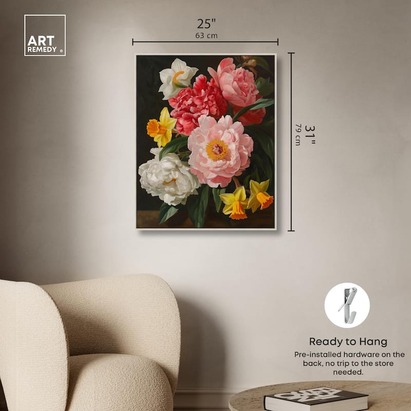 Garden's Glory Canvas by Art Remedy