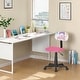 preview thumbnail 12 of 22, Kids Rolling Drawing Desk & Chair Set Colorful Rotating Upholstered Student Office Computer Chair for Children