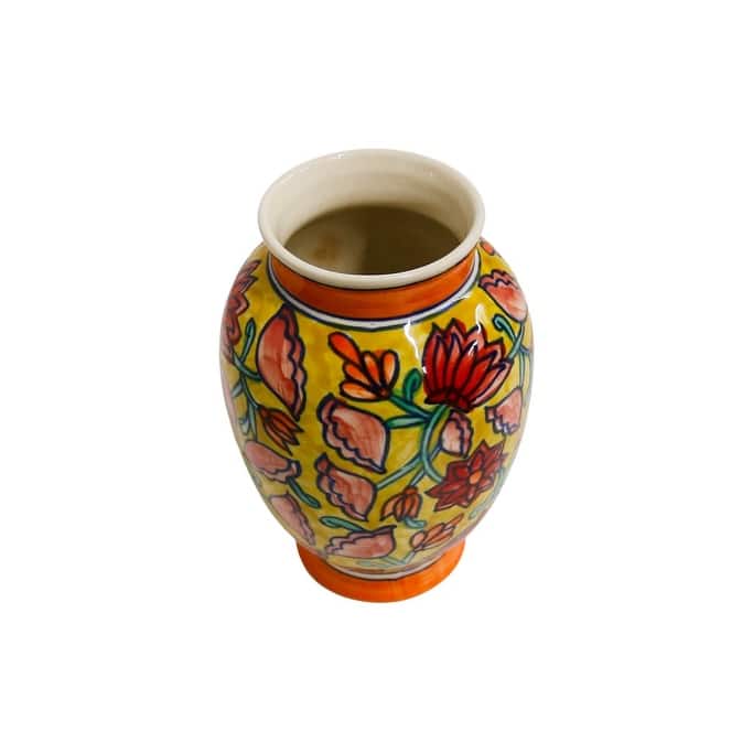 Home&Manor Classic Ceramic Vase Multicolor
