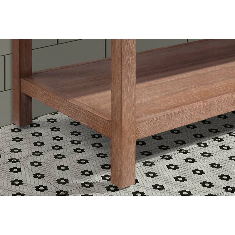 Ari Bath, Betty 42" Bathroom Vanity, Weathered Brown