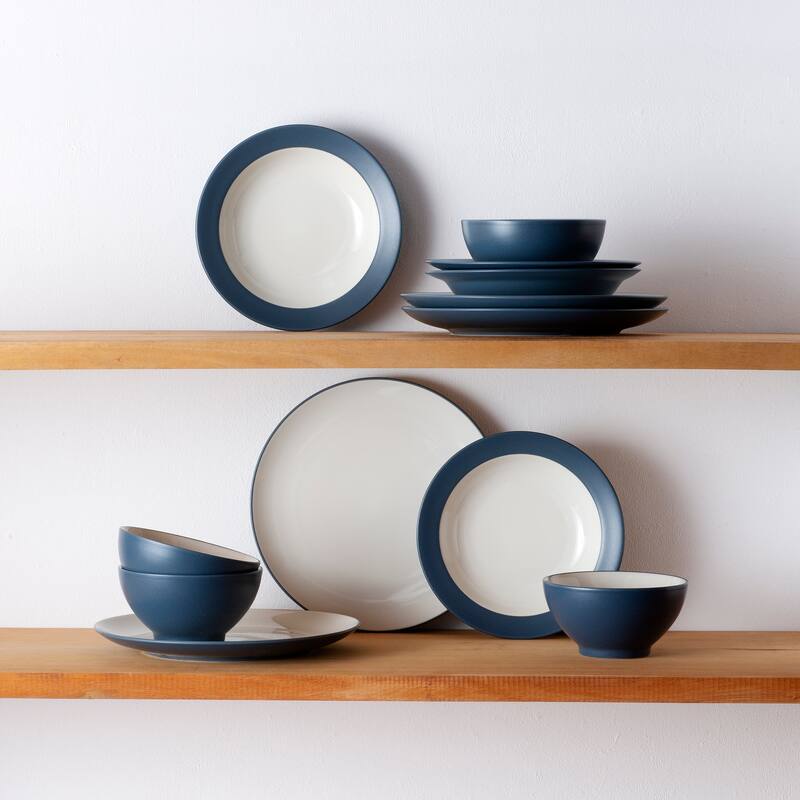 Noritake Colorwave 12-Piece Coupe Dinnerware Set, Service For 4