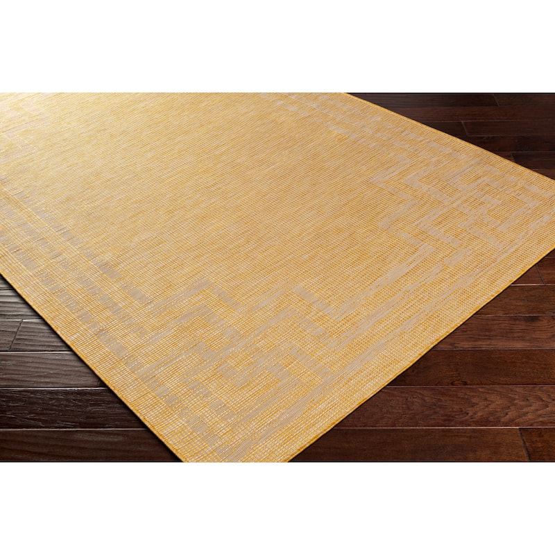 Livabliss Esana Traditional Border Outdoor Area Rug