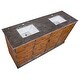 preview thumbnail 5 of 3, Reclaimed Pine Double Industrial Bath Vanity