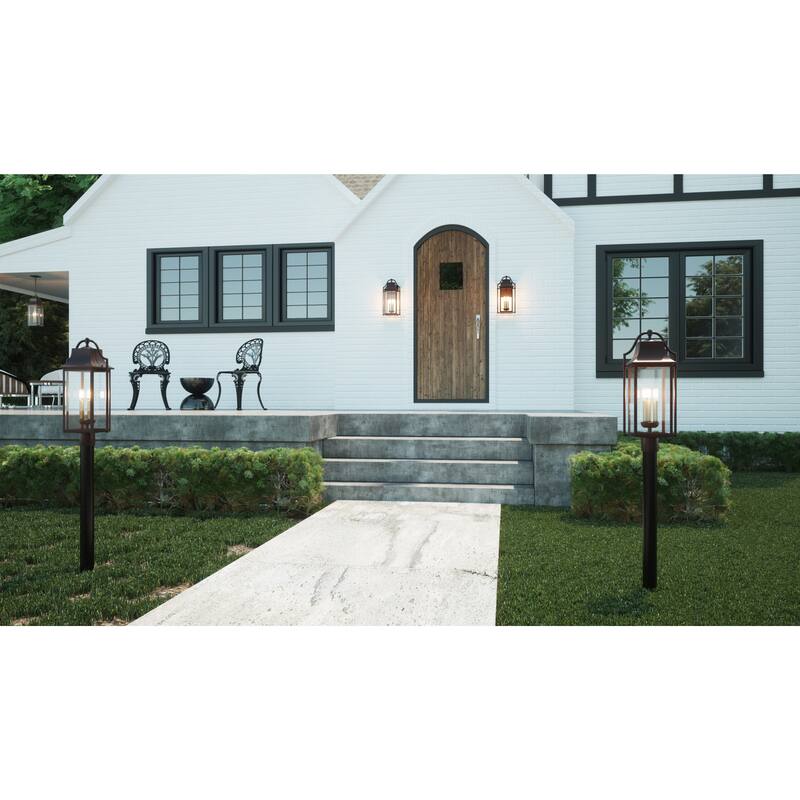 Bellevue Elsie 3 Light 21" Tall Outdoor Wall Sconce