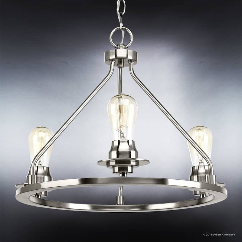 Luxury Industrial Chic Ceiling Fixture, 15