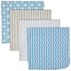 preview thumbnail 3 of 2, Baby Boys 7 Piece Moose Baby Gift Set, Blue