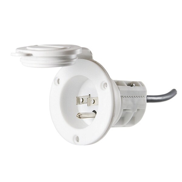 Minn kota mkr-23 ac power port white 1865110