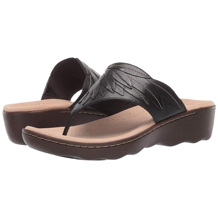clarks women's phebe pearl thong sandals