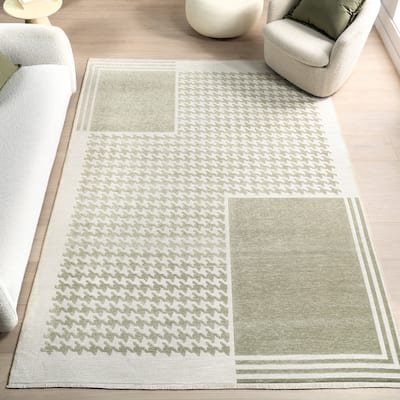 Nuloom Iyla SuperiorWash Geometric Reversible Area Rug