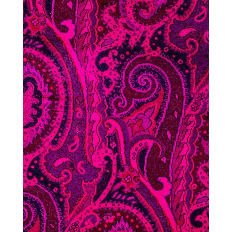 Overdyed, One-of-a-Kind Handmade Area Rug - Pink - 8' 0" x 10' 3"