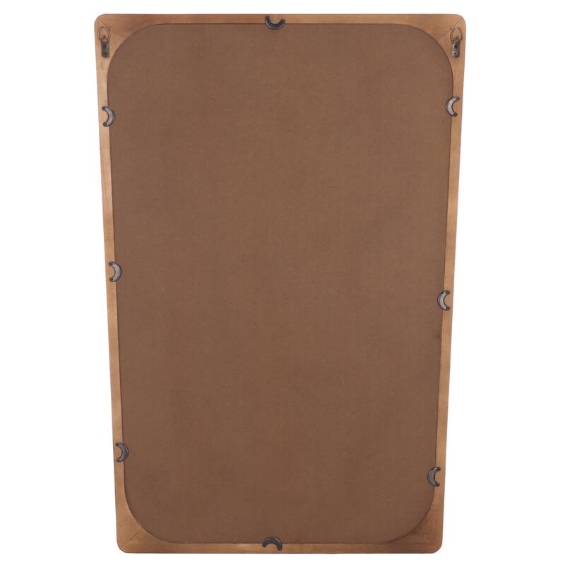 SAFAVIEH Home Lola -24 x 35-inch, Rubberwood/Mdf/Glass, Mirror - 24"W x 1"D x 35"H