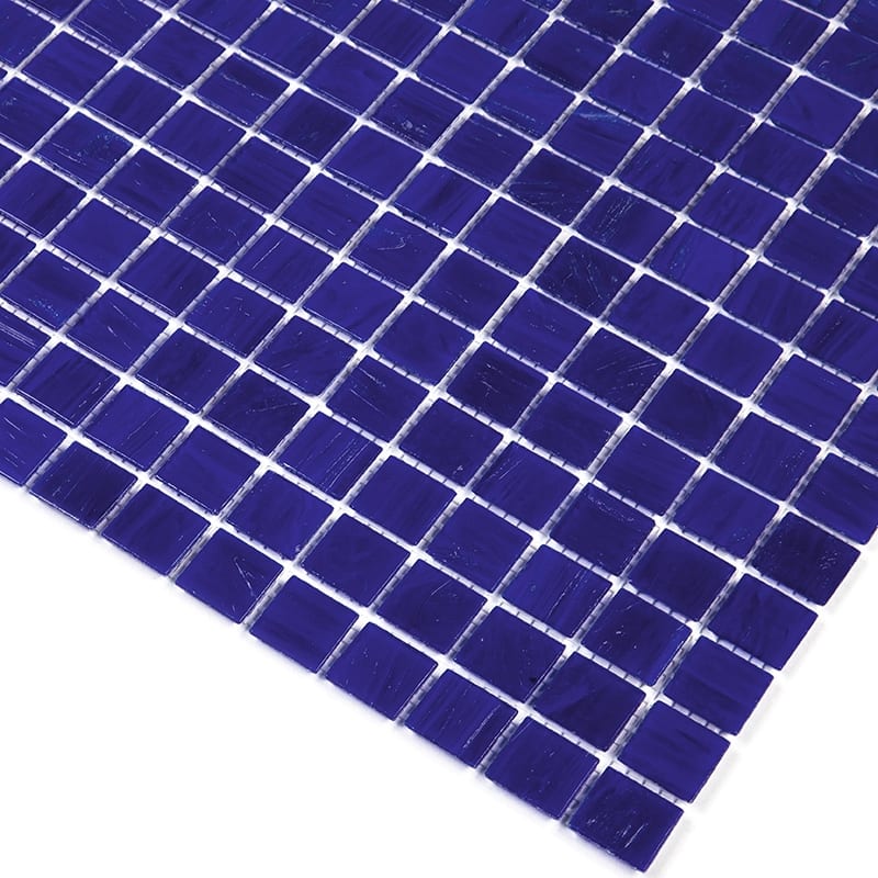 Apollo tile 12" x 12" Celestial Glossy Royal Blue Glass Tile (20 sq ft/case) - 20 Pack