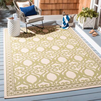 SAFAVIEH Courtyard Vonda Indoor/ Outdoor Waterproof Patio Backyard Rug