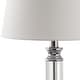 preview thumbnail 8 of 6, SAFAVIEH Lighting 24-inch Zara Crystal Table Lamp (Set of 2) - 12"x12"x24"