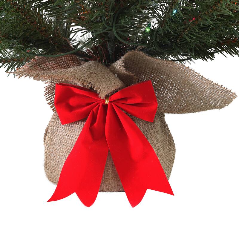Puleo International 3 ft. Pre-Lit Artificial Fraser Fir Tree