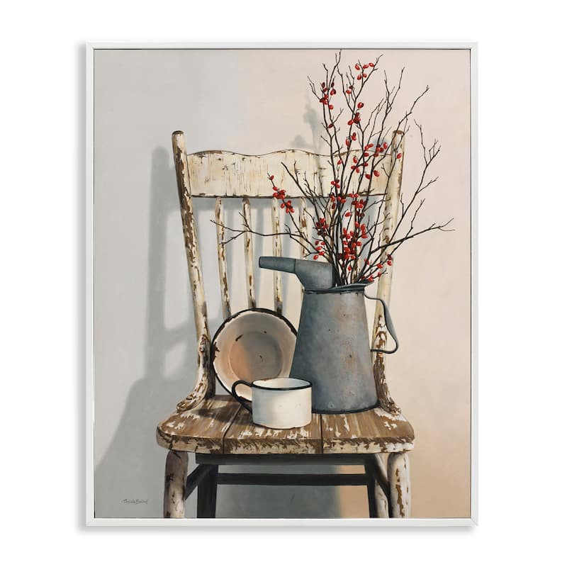 Stupell Vintage Rustic Things Neutral Painting,11x14, Design By Artist Cecile Baird - 24 x 30 - White