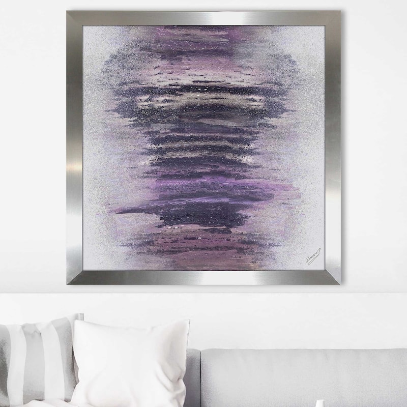 "Purple Woods (Square)" Print on Acrylic