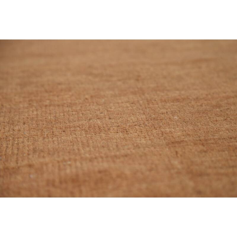 Modern Gabbeh Oriental Area Rug Hand-Knotted Wool Carpet - 5'7"x 7'6"