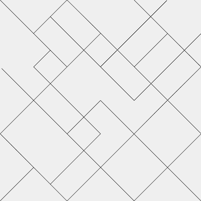 Geometric Black and White Thin Lines Removable Wallpaper - 24'' inch x 10'ft