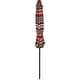 preview thumbnail 10 of 21, Sunnydaze Aluminum Outdoor Patio Umbrella with Tilt and Crank