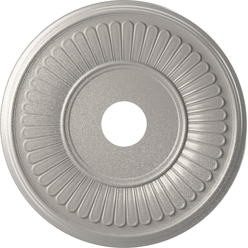 3 1/2" Inside Diameter - Berkshire Thermoformed PVC Ceiling Medallion