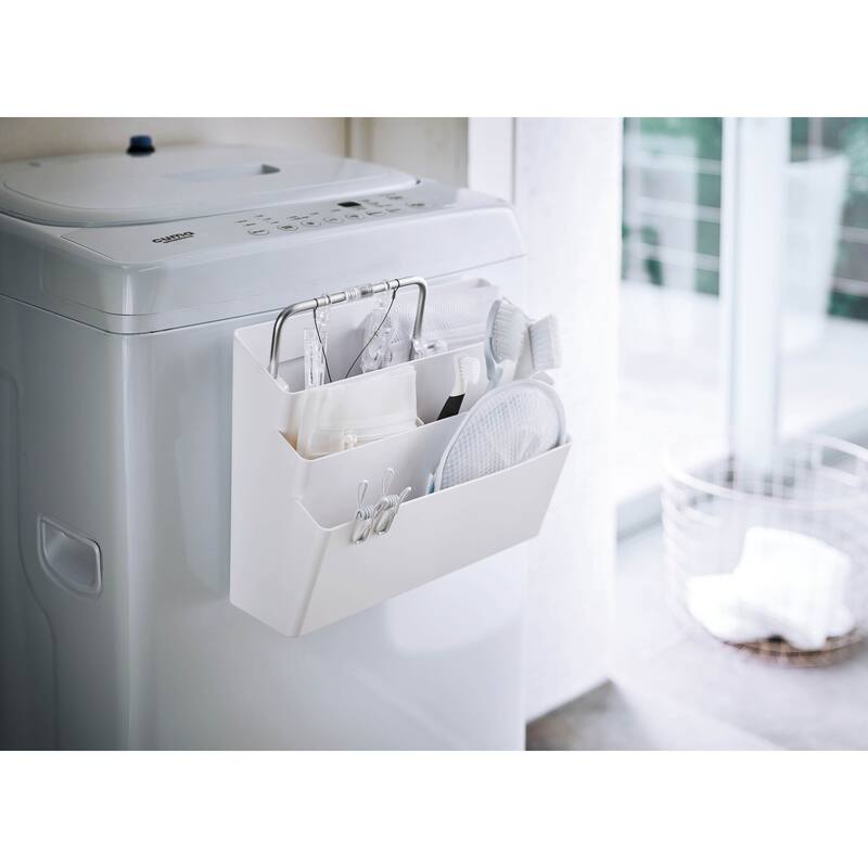 Yamazaki Home Magnetic Storage Caddy, ABS Plastic, Holds 6.6 lbs